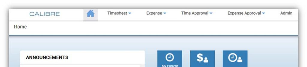 Figure 1: Dashboard My Expenses The My Expenses screen allows you to view the status of your expense