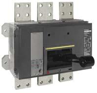 PowerPact M-, P- and R-Frame, and Compact NS630b NS3200 Circuit Breakers Unit-Mount Circuit Breakers Unit-mount M-frame, P-frame, R-frame and NS630b NS3200 circuit breakers are individually-mounted