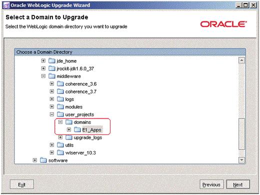 Running OUI to Upgrade an Existing WebLogic Server to 10.3.6 16.