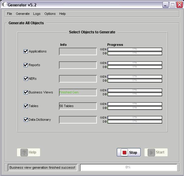 Generating All Standard Serialized Objects A.6 Generating All Standard Serialized Objects egenerator can generate a complete set of Java Serialized Objects from JD Edwards EnterpriseOne objects.