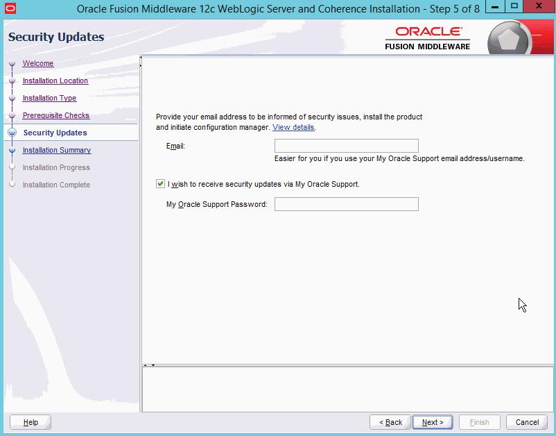 Installing Oracle WebLogic 12.1.3 10.
