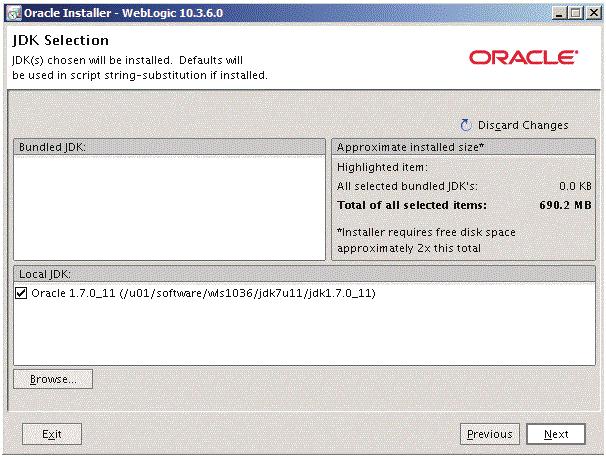 Installing Oracle WebLogic 10.3.6.0 9.