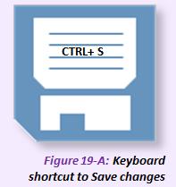 Keyboard Shortcut to Quickly Save Changes You really should be frequently saving changes to your workbook to avoid losing your work.