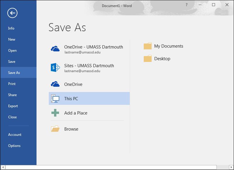 2. On the Office 365 Home page, click the OneDrive button. Your OneDrive contents are displayed.