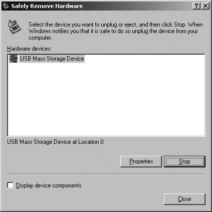 1 2 Others To disconnect USB cable safely If USB cable is disconnected while computer is on, error dialogue may appear. In such case click [OK] and close the dialogue box.