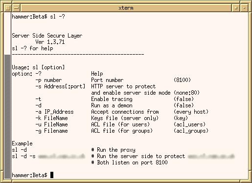 Figure 4. Several command line options are available. The -? option displays them. Figure 5.
