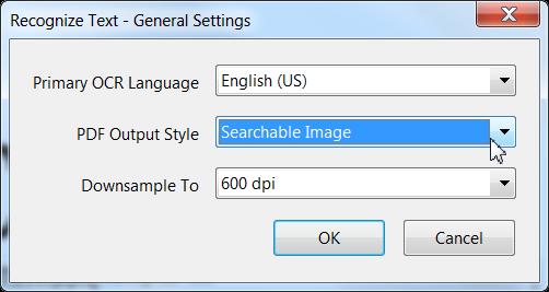 This option is clearer but not as accurate, for example if Adobe Acrobat doesn t recognize the font, it will make a guess as to what the text is. Downsample To: sets the.pdf resolution. 5.