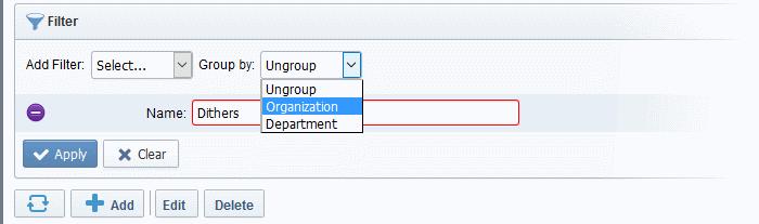 Organization Select the organization and/or the department to which the certificate will be assigned as per the rule, from the 'Organization' and 'Department' drop-downs.
