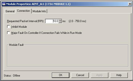 1734-AENT/A on Ethernet/IP HM1734WM MODULE