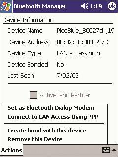 Bluetooth Configuration Figure 23: