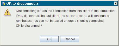 To disconnect the client from the server: Open the Servers window (if it is not already open) by selecting Window > Servers.