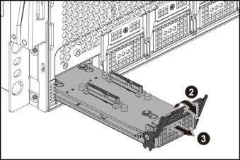Hardware Operations Figure 2-16 Removing the Backplane Assembly Loosen the screws that secure