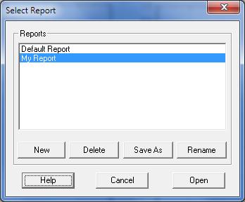 Therefore once a report name is created, changes made to it occur automatically.