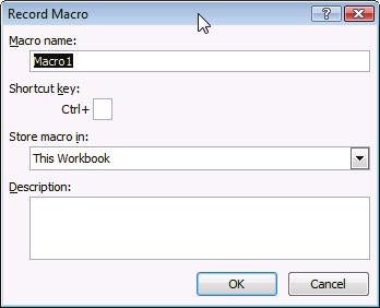 To create a macro using the Macro Recorder, follow these steps: 1. Open an Excel workbook. On the Developer tab, from the Code group, click Record Macro. This will open the Record Macro dialog box. 2.