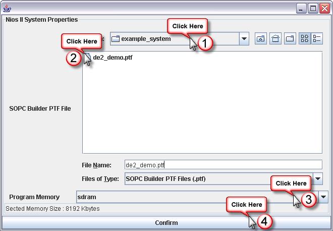 After startup, the Nios II Debug Client Settings Window will appear as shown in Figure 7. Nios II systems have a user configurable architecture.