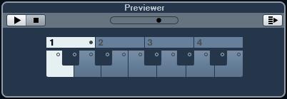 These methods will be described in the following sections. Previewing presets via MIDI Input MIDI input is always active, i.e. when a MIDI keyboard is connected to your computer (and set up properly), you can directly start playing the notes to preview the selected preset.