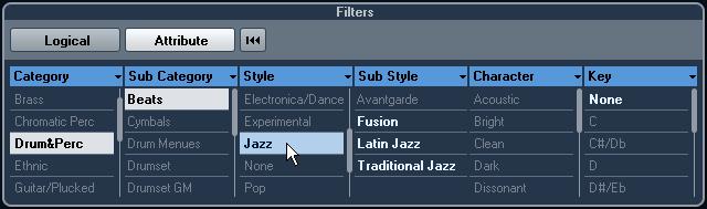 Select the desired attribute on the Attributes pop-up menu, or leave the setting on Any Attribute. 4. Make sure that the condition is set to matches. 5.