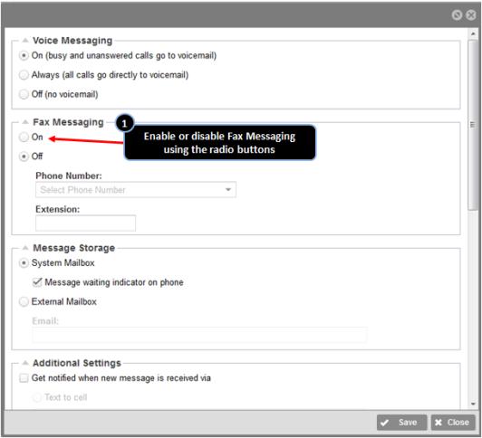 3.1.5 Configure the Unified Messaging