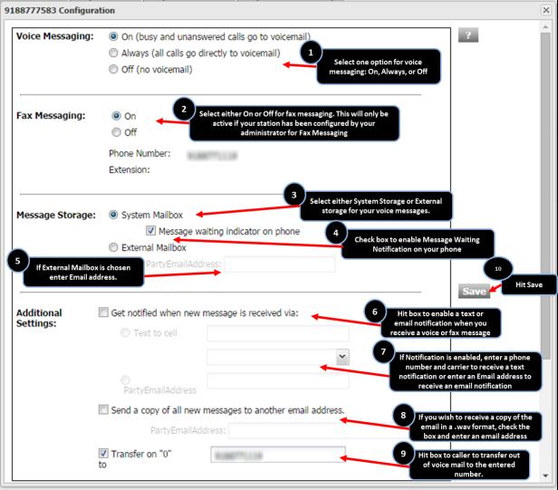 3.2.8 Configure the Unified Messaging
