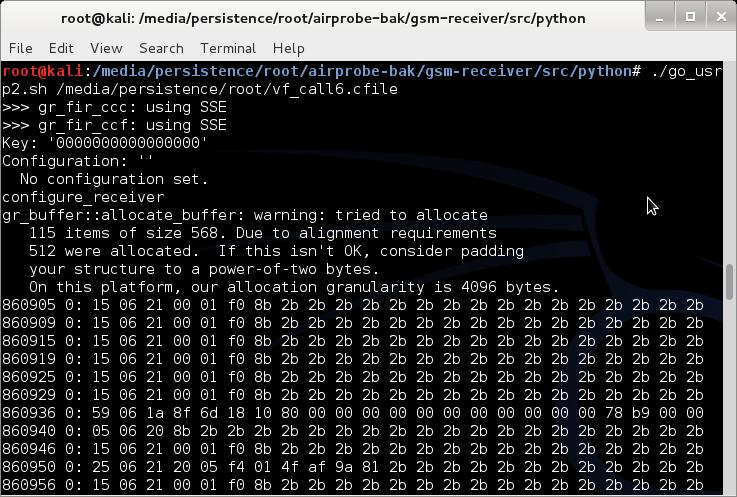 Chapter 6 : Practical exercise on the GSM Encryption A5/1 6.1 Analyze The Capture File Step 1:We have a captured file *.