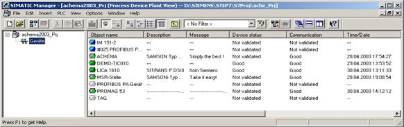 System view Parameter
