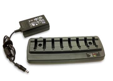 8 Bay charger - US version SKU: 8650377CHARGER 8 bay battery charger with power supply and US power cord.