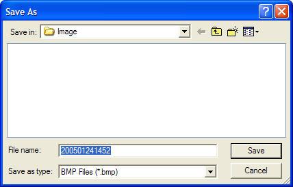 To save it as a different file name, select the [File] {Save As} in the upper menu, enter a