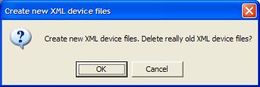 To go online, click the Online button from the KS2000 toolbar. You will be asked if you want to create new XML devices, click OK to continue (as shown in Figure 10-4).