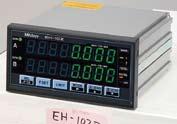 Functions Zeroset, preset, limit setting (3 or 5-step), O/±N judgement, O/±N signal output, MAX/MIN/TIR (runout) measurement, counting direction switching, double reading, mm/inch switching,