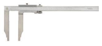 Long Jaw Vernier Caliper 155 Series With longer jaws which permit the measurement of large workpieces Jaws for internal and external measurement Stop screw for locking the slider Made of hardened