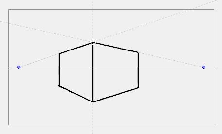 Harmony 15 Essentials Getting Started Guide The 3-Point Perspective guide helps you draw lines going from one of 3 vanishing points: Two horizontal vanishing points positioned left and right of your