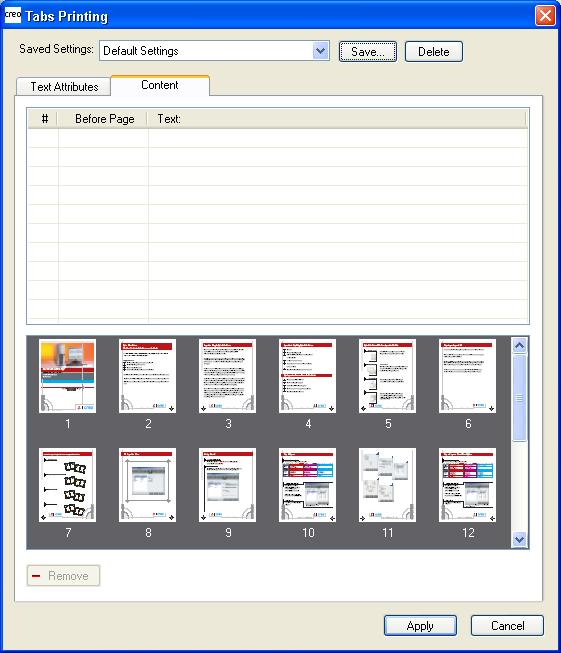 Printing on Tabs Using the Spire Tabs Plug-In for Acrobat 103 6.