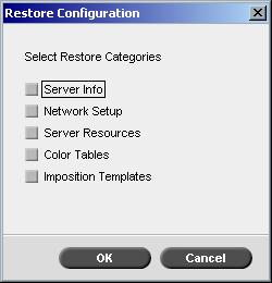 Setting Up and Configuring the Spire CX260 165 Configuration Restore To restore the configuration of your Spire CX260: 1. In the Settings window, select Configuration Backup. 2.