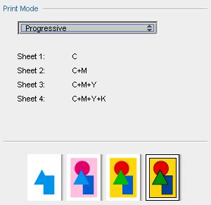 184 Chapter 8 Setting Parameters Custom: enables you to select the separations that you want to print for each sheet for each page of the job.