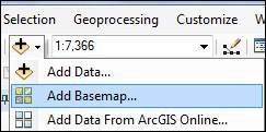 add a Basemap: Choose the option for