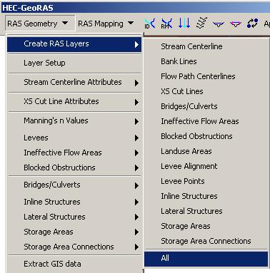 Notice the new data frame (BaxterGeometry) is added to the ArcMap table of contents.