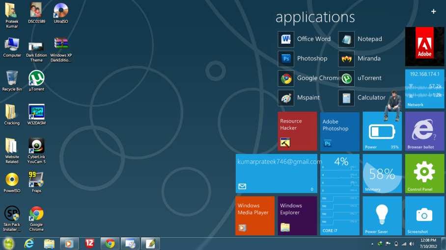 Your PC is made of a lot of different things Data Background Wallpaper Custom settings Applications More Applications Operating System Drivers 21 Horizon Mirage acknowledges and works