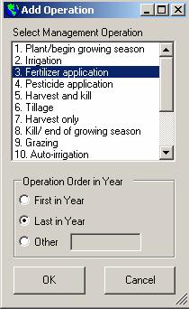 Figure 12.65 b. Click the Add Operation button. The Add operation dialog will appear. From the list box, select the operation you want to add and click OK (Figure 12.66).