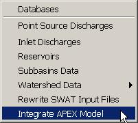 Figure 13.14 Click the Cancel button on the Re-Write SWAT Input Files dialog to return to the ArcSWAT project. SECTION 13.