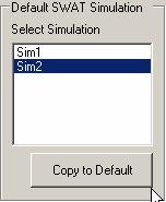 Choose a simulation to set as the default simulation and click the Copy to Default button (Figure 14.25).