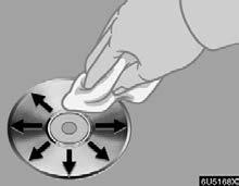 (To see a pin hole, hold the disc up to the light.) Remove discs from the players when you are not using them. Store them in their plastic cases away from moisture, heat, and direct sunlight.
