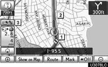 Select Show on Map. On Map screen 2. Select Traffic Information.