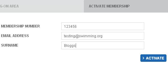 How to activate your account OMS Renewals Summary Guide Welcome to the Online Membership System (OMS), the web address is: www.swimmingmembers.