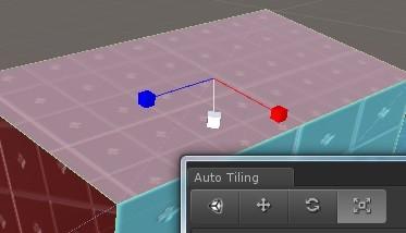 Hold the Left Control key to snap the scaling to discrete values. 1.4 Fill Side with Texture The Fill Side with Texture button lets you fit a texture on the side of an object.
