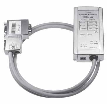 36 PROFIBUS-Components Catalog 08 NETLink USB PC USBinterface USB-connecting cable (included) NETLink-USB Programmable controller Application for NETLink USB NETLink USB The new NETLink USB is a real