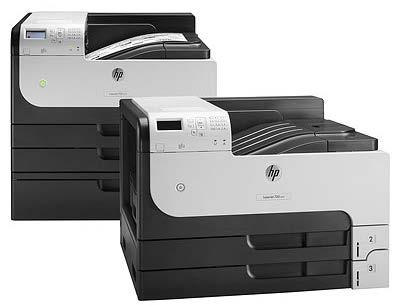 HP 1 of 10 SERVICES NETWORKING Introducing the HP LaserJet Enterprise 700 M712 Get fast black-and-white printing up to A3 with energy-saving features and security controls.