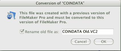 select the old version s COINDATA file (COINTRAY file for version 1), and open it. 7.