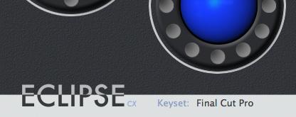 You can choose which keyset to edit within the EclipseCX application using the Keysets menu.