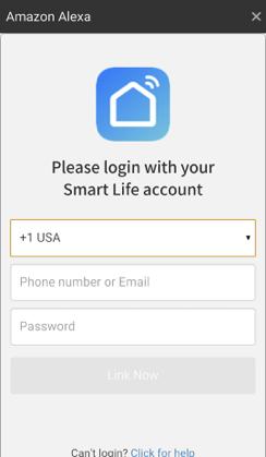 Then input the user name and password
