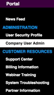 Company User Admin Company user admin is where you can enable email notifications to be sent when a document is received Fit2Run.